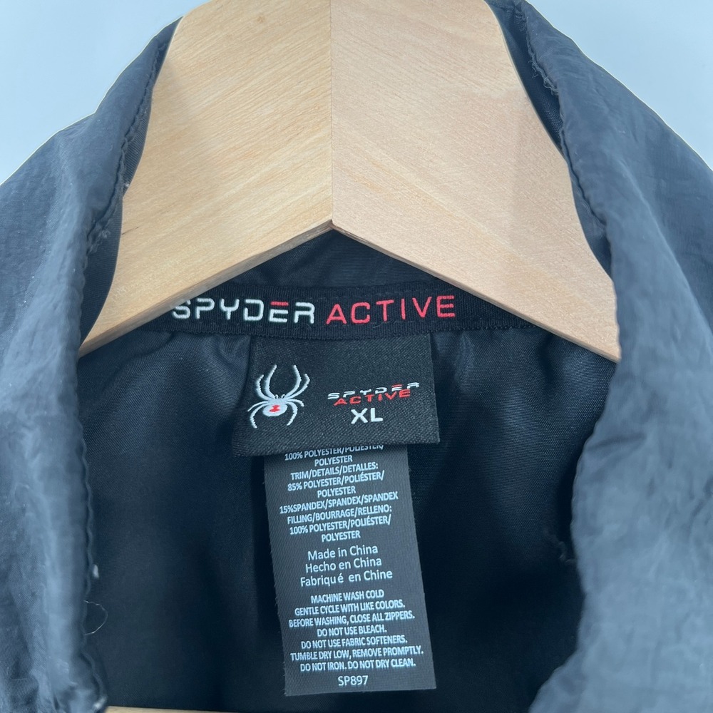 Spyder active full zip front vest nylon fleece outdoor gorpcore lightweight XL - Picture 3 of 10
